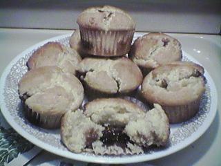 [jam-filled muffins]